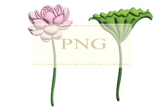 3D Pink Lotus Clip Art: Your Digital Floral Toolkit