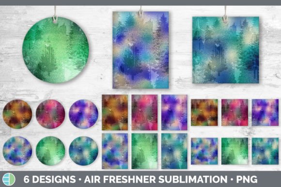 Floral Air Freshener Sublimati Bundle for Camping
