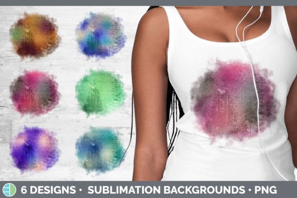 Floral Background Grunge Sublimation D