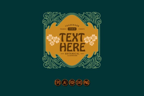 Floral Frame Art Nouveau SVG: The Ultimate Design Asset for Creative Projects