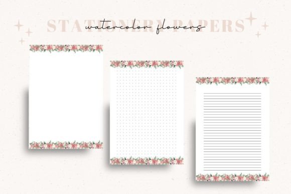 The Art and Joy of Watercolor Floral Stationery