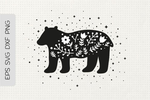 The Floral Bear: Your Creative Design Companion