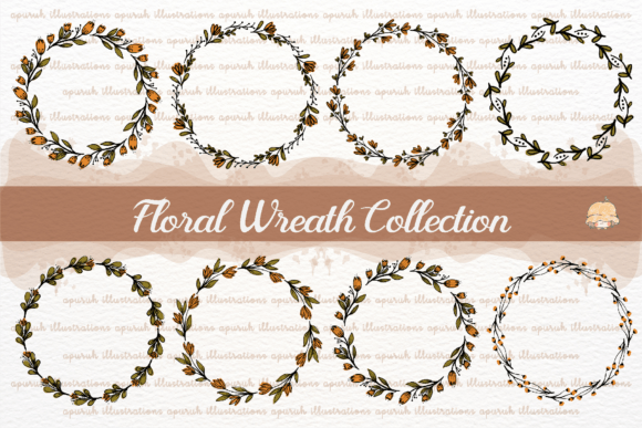 The Floral Round Frame Wreath Collection: A Digital Toolkit for Modern Creativity
