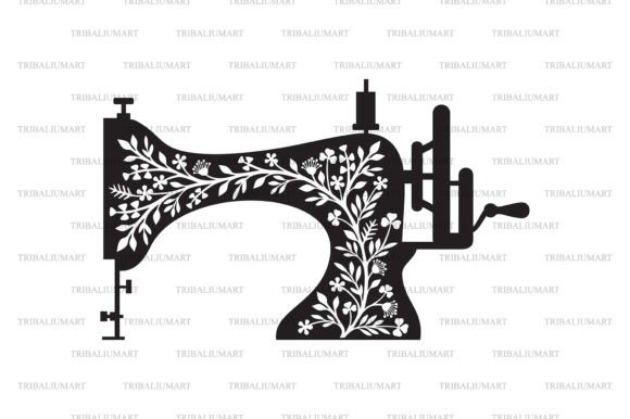 Unlocking Craftsmanship: The Allure of Floral Sewing Machine Vintage Design