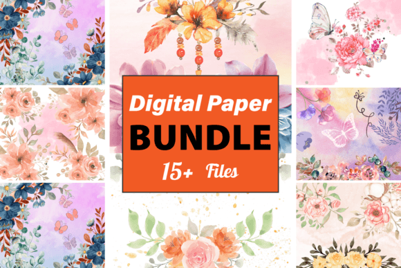 Watercolor Floral Digital Paper: A Creative Resource Evaluation